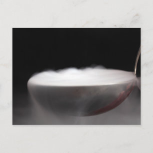 Dry Ice in a Scoop Postcard