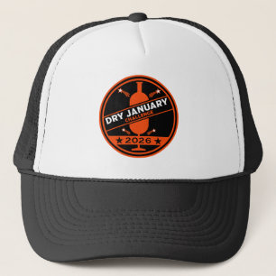 Dry January Challenge Encouragement Trucker Hat