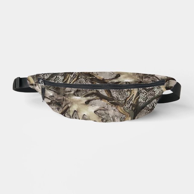Dry Leaves Camo for Hunters Fanny Pack (Front)