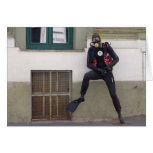 Dry Scuba Diver