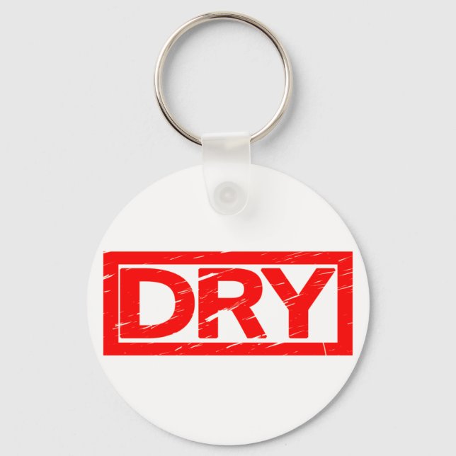 Dry Stamp Keychain (Front)