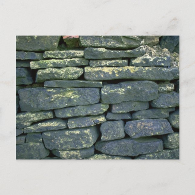 Dry stone wall postcard (Front)