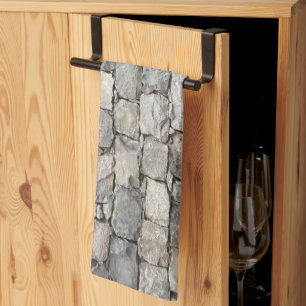 Dry Stone Wall Quirky Kitchen Towel