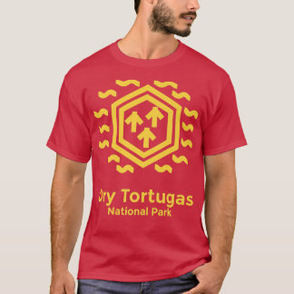 Dry Tortugas National Park Florida Minimalist Retr T-Shirt