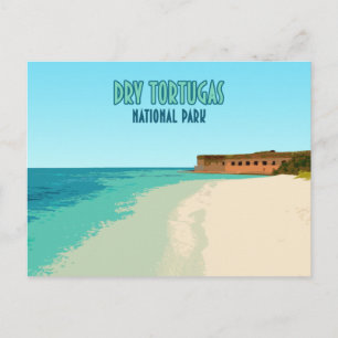 Dry Tortugas National Park Florida Postcard