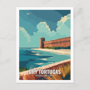 Dry Tortugas National Park Florida USA  Postcard