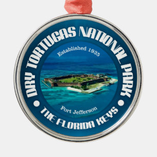 Dry Tortugas NP Metal Ornament