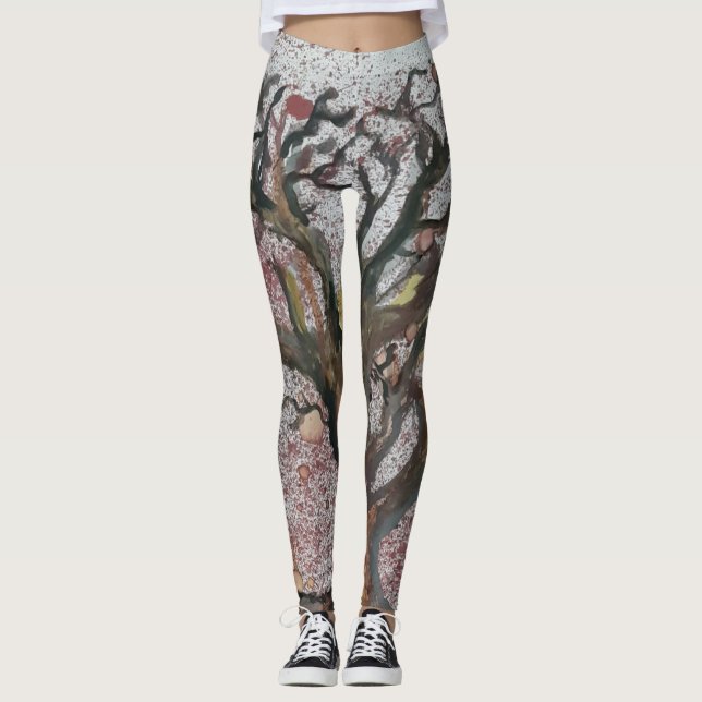 dry tree  leggings (Front)