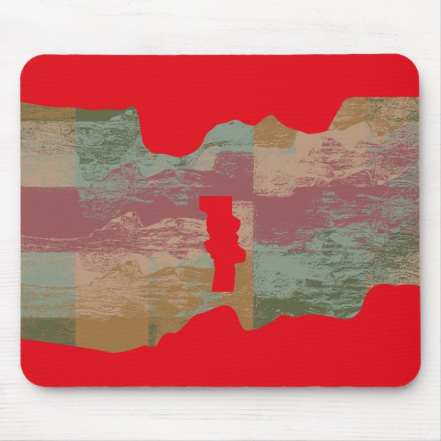 DRY TREE TRUNK by Masanser Pixelat Mouse Pad (Front)