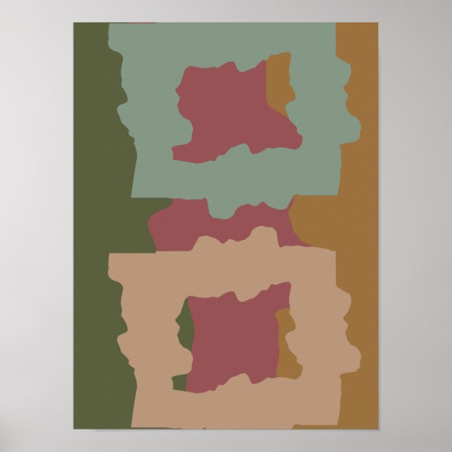 DRY TREE TRUNK by Masanser Pixelat Poster (Front)