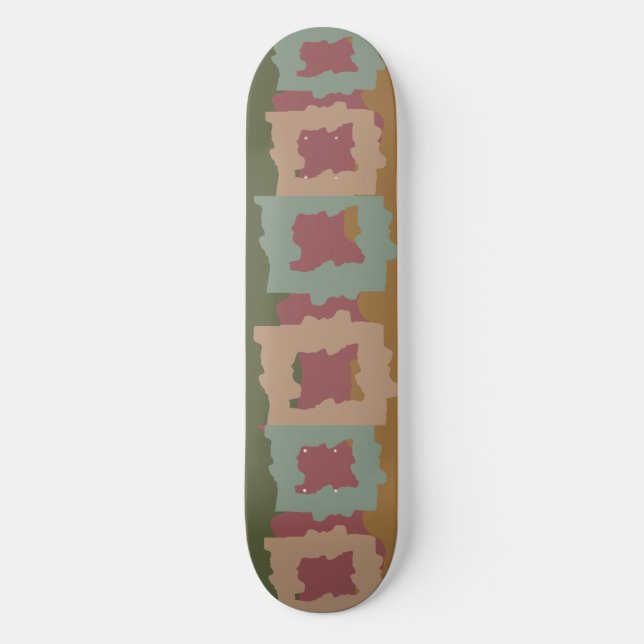 DRY TREE TRUNK by Masanser Pixelat Skateboard (Front)