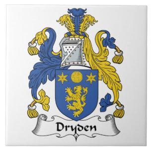 Dryden Family Crest Tile