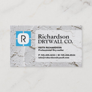 DRYWALL COMPANY BUSINESS CARD