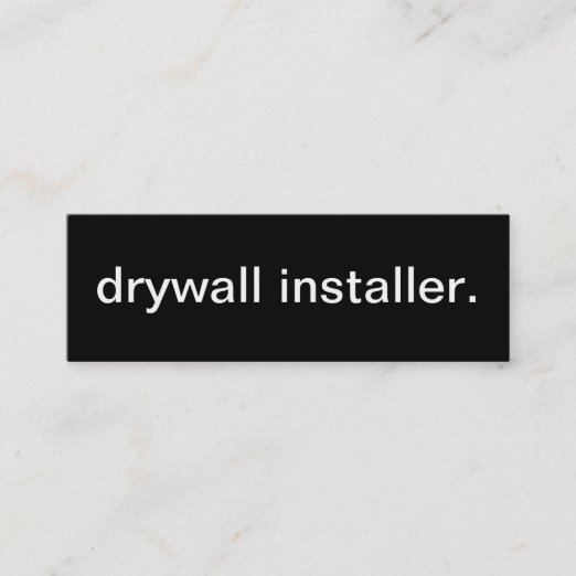 Drywall Business Cards Profile Cards Zazzle CA