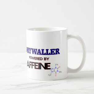 Drywaller Powered by caffeine Coffee Mug