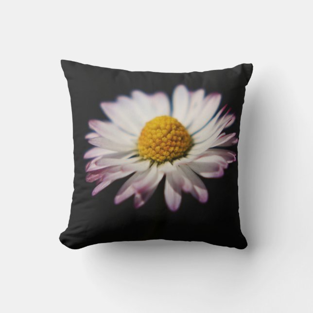 DS Cardamine Pratensis or Common Daisy tpm Throw Pillow (Front)