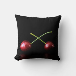 DS Cherries or Strawberries tpcnm Throw Pillow