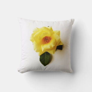 DS Chrysanthemum or Yellow Rose tpcnm Throw Pillow