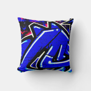 DS Graffiti 1319 tpcna Throw Pillow