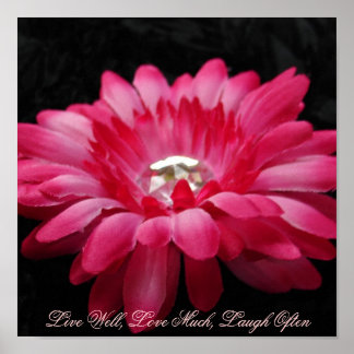 DSC00005 (2), Live Well, Love Much, Laugh Often Poster