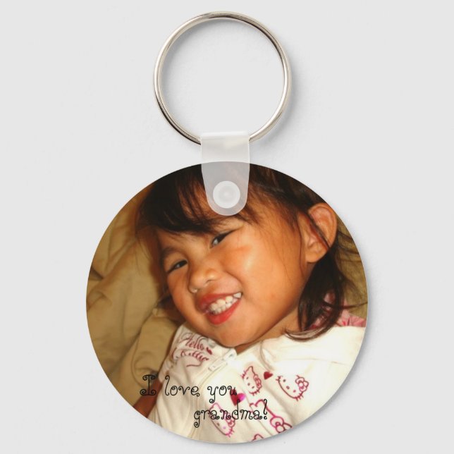 DSC01317, I love you, big one! Keychain (Front)