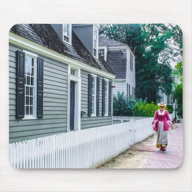 DSC02376-Colonial Lady Walking Mouse Pad (Front)