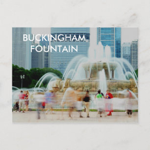 DSC04557, BUCKINGHAM FOUNTAIN POSTCARD