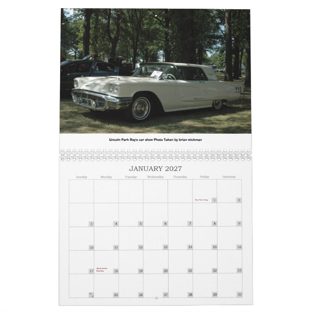 DSC_0006, August, 24, 2008, Lincol... - Customized Calendar (Jan 2027)