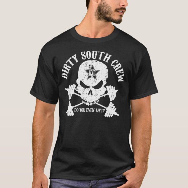 DSC Bones Black T-Shirt (Front)