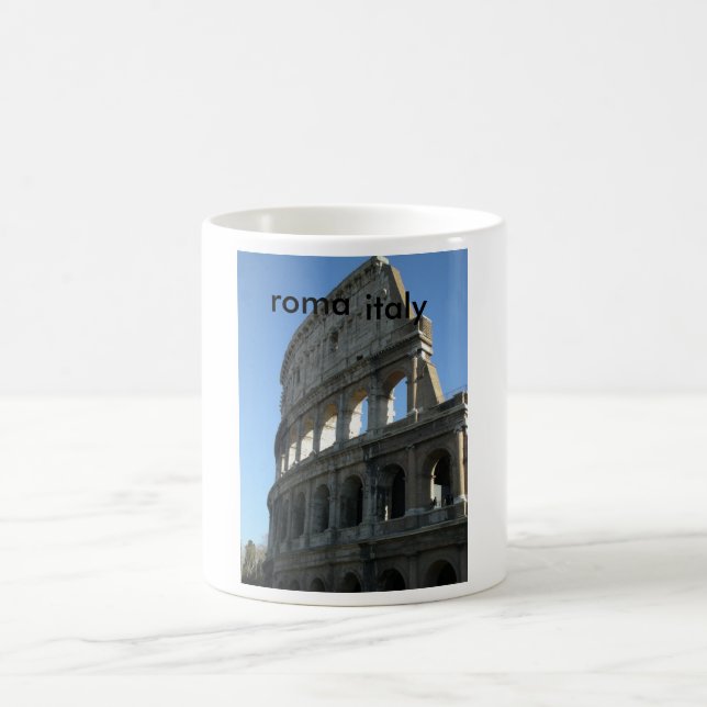 DSCN2076, roma, italy Coffee Mug (Center)