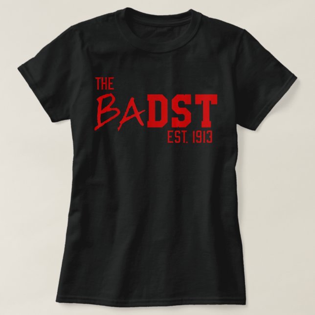 DST The BaDST Est 1913 Soror Delta  T-Shirt (Design Front)