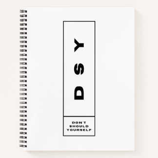 DSY LOGO ONE NOTEBOOK