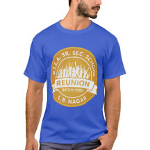 DTEA LBN 1995 Gold sur T-shirt bleu blanc