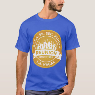 DTEA LBN 1995 Gold sur T-shirt bleu blanc