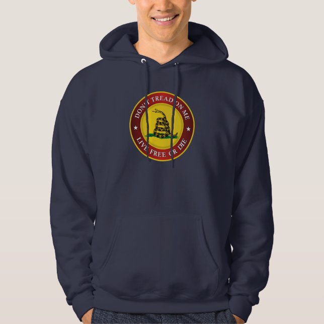 DTOM -Live Free Or Die Hoodie (Front)