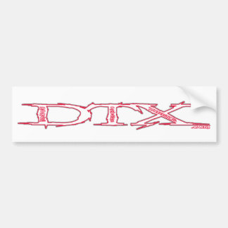 DTX Other Stuff Bumper Sticker