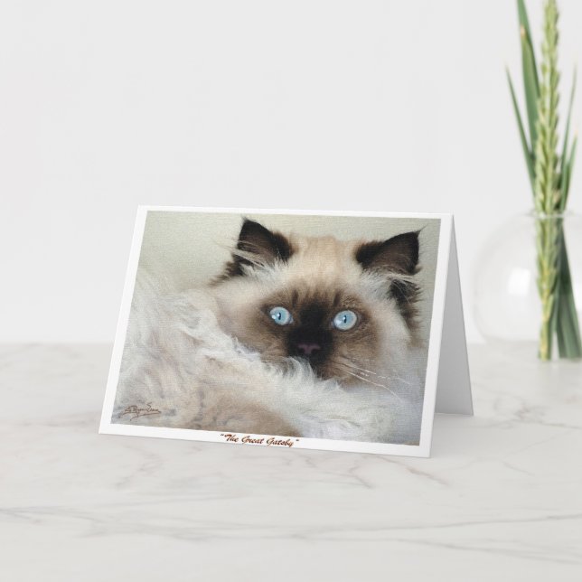 "Du GRAND carte de voeux GATSBY" (Devant)