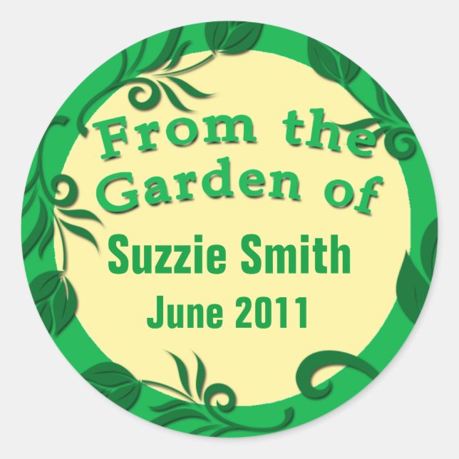 Du Jardin des Stickers (Devant)