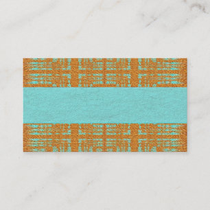 Du sud-ouest, indigène, turquoise, carte de visite