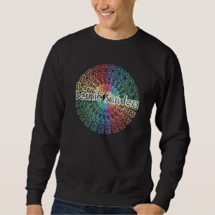 % du sweatshirt v.4 %pipe rétro Colorburst de