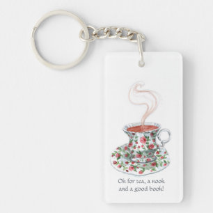 Du thé, un coin et un livre ! Thé slogan, tasse vi