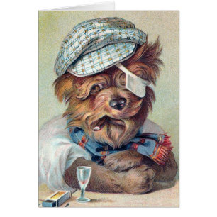 "Du vieux chien vintage vaurien"