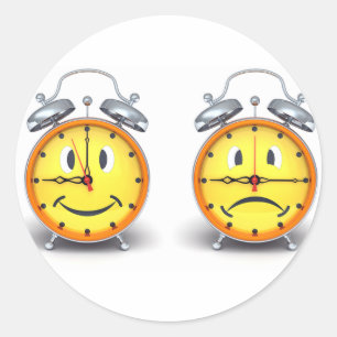 Dual Alarm Clocks Stickers