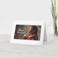 Dual Christmas wish card
