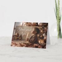 Dual Christmas wish card