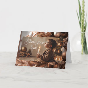 Dual Christmas wish card