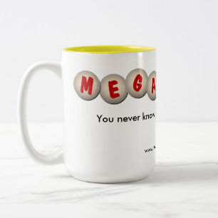 Dual colour large mug