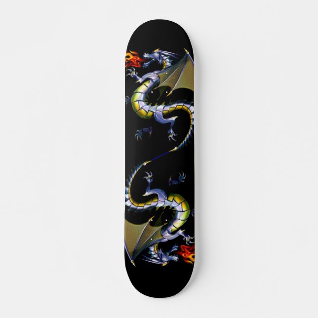 Dual Dragons Skateboard (Front)