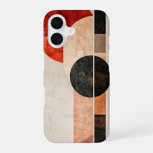 Dual Eclipse Balance iPhone 16 Case (Back)