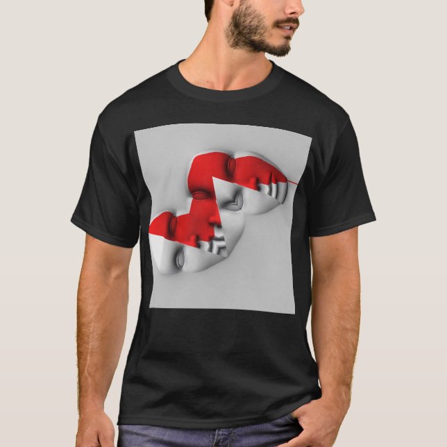 Dual Face Mask T-Shirt (Front)